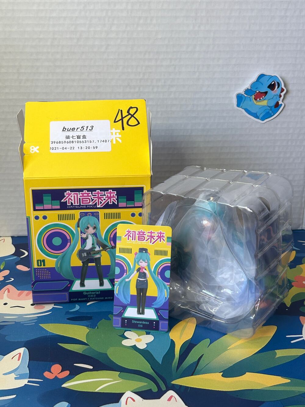 POP MART HATSUNE MIKU Career Series Mini Figure Stewardess
